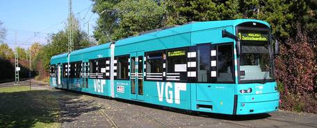 Straßenbahn Typ S in Frankfurt