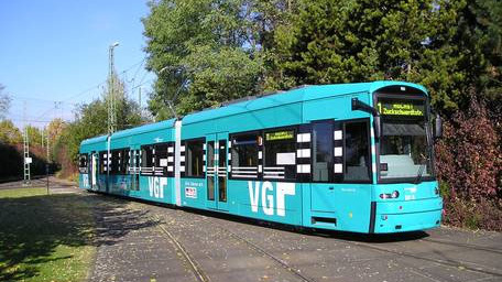 Straßenbahn Typ S in Frankfurt