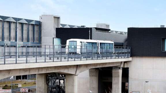 Station Terminal 3 der Skylinebahn.