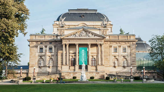 Außenansicht des Staatstheaters Wiesbaden