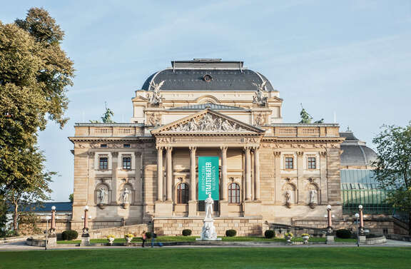 Außenansicht des Staatstheaters Wiesbaden