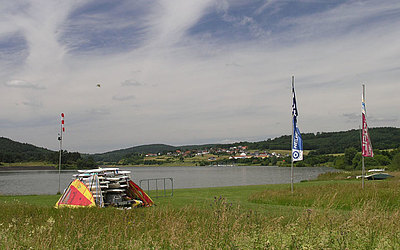 Vergrößerte Ansicht: Blick auf den Aartalsee