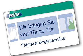 Wir bringen Sie von Tür zu Tür - Fahrgast-Begleitservice in Frankfurt