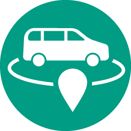 Piktogramm für EMIL, das On-Demand-Shuttle in Taunusstein