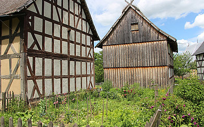 Vergrößerte Ansicht: Ein Nutzgarten aus Mittelhessen