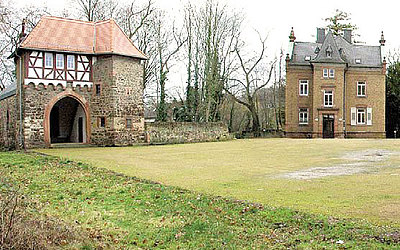 Vergrößerte Ansicht: Groß-Gerau: Schloss in Dornberg
