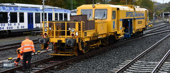 Gleisbaumaschine