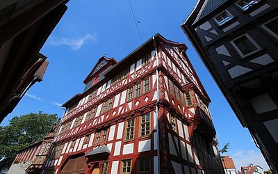 Vergrößerte Ansicht: stattliches Fachwerk-Haus