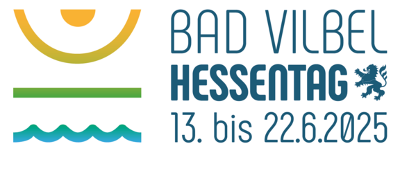 Das Hessentagslogo der Stadt Bad Vilbel