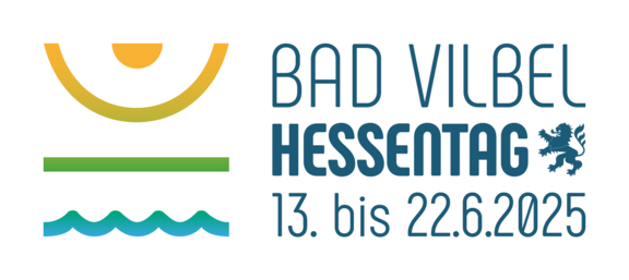 Das Hessentagslogo der Stadt Bad Vilbel