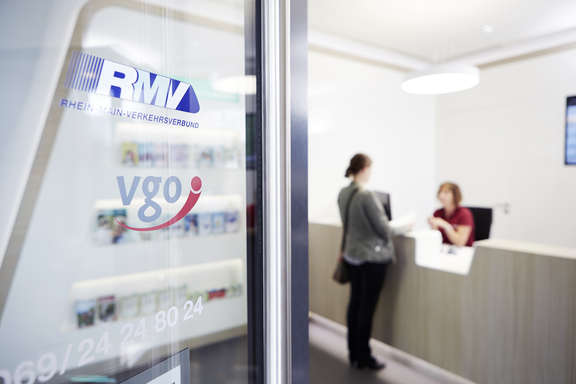 Innenansicht des VGO-ServiceZentrums in Friedberg