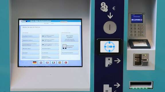 ticket vending machine