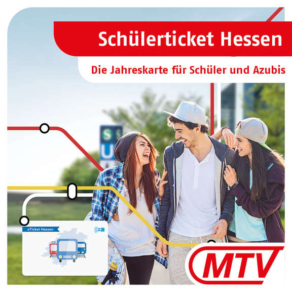 Teaserbild: Das Schülerticket Hessen: Preiswertes Fahren im ganzen RMV-Gebiet