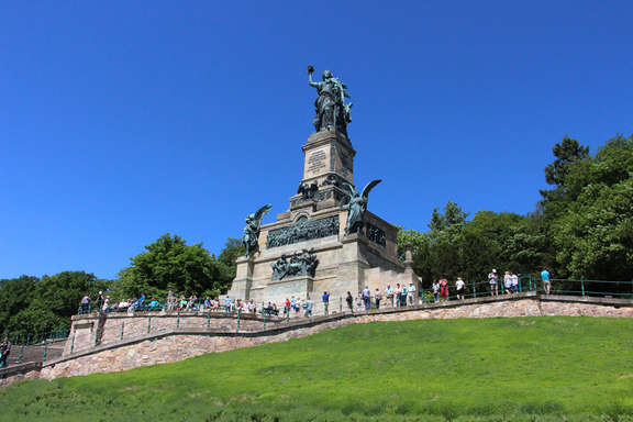 Vergrößerte Ansicht: Blick aufs Niederwald-Denkmal