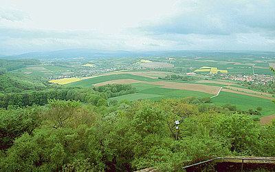 Vergrößerte Ansicht: Blick von der VesteOtzberg