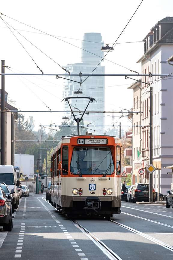 Rmv De Frankfurt Strassenbahn Typ P