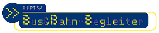 RMV-Bus- & Bahn- Begleiter Logo RMV-Bus&Bahn-Begleiter Logo