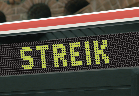 Streik im Busverkehr