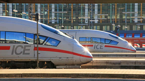 Unterwegs mit der Bahn