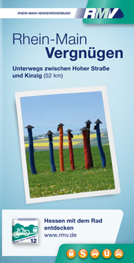 Titelseite Rhein-Main-Vergnügen Route 12 "Unterwegs zwischen Hoher Straße und Kinzig"