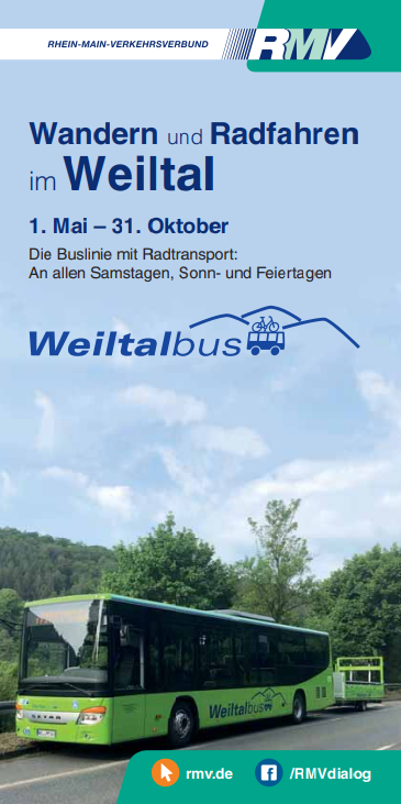Broschüre Weiltalbus