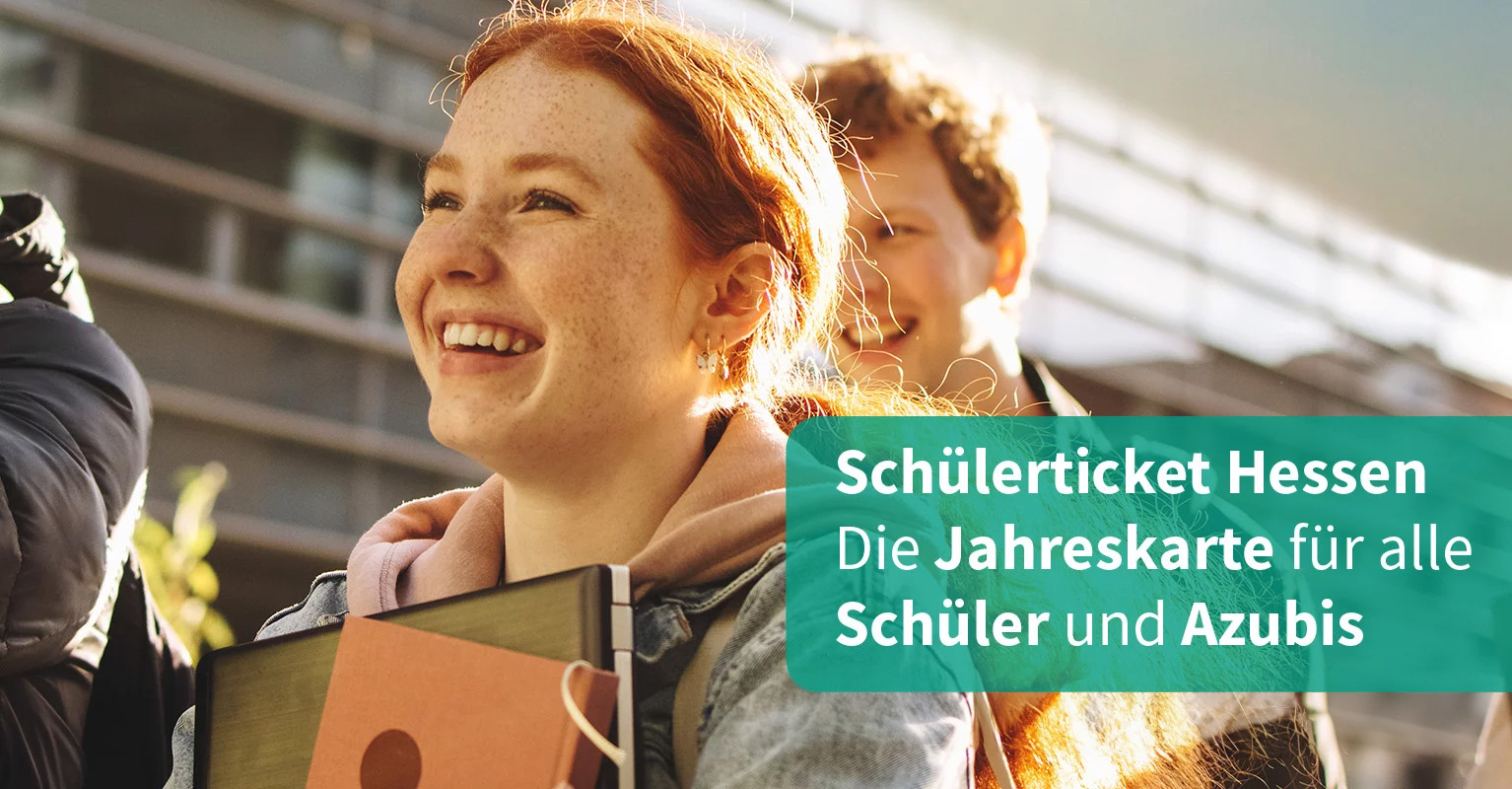 Das Schülerticket Hessen - Die Jahreskarte für Schüler und Azubis