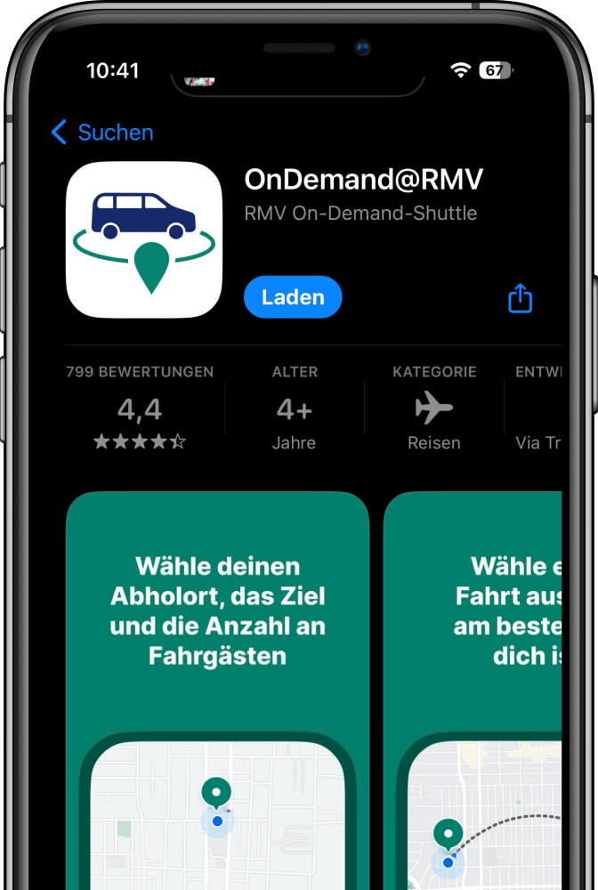 OnDemand@RMV-App im Appstore 