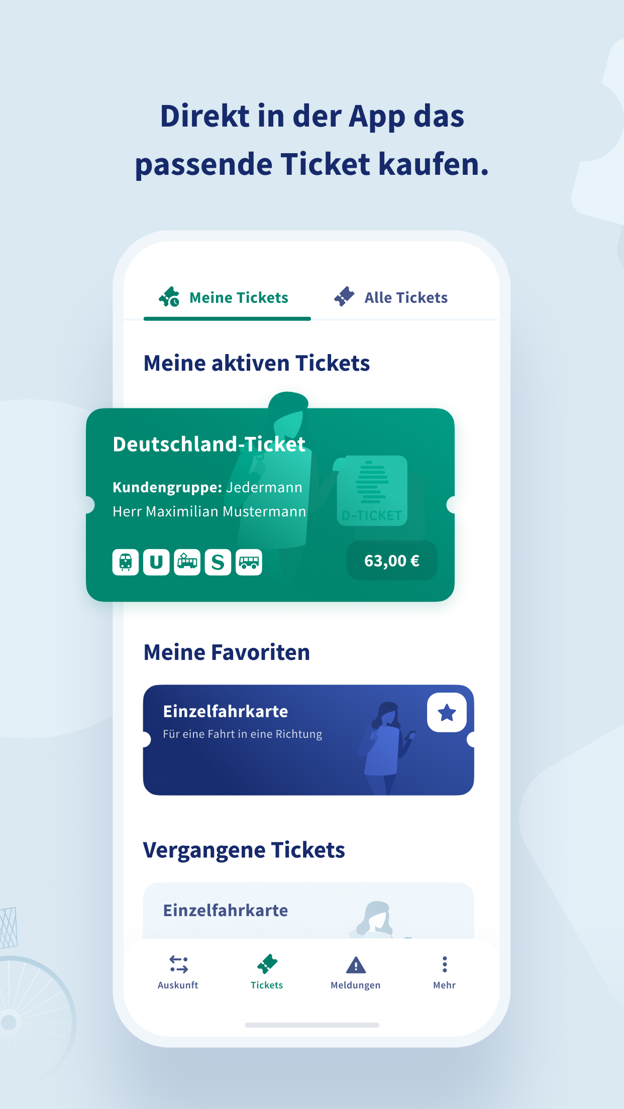 App RMVgo mit Ticketübersicht und Kaufoption